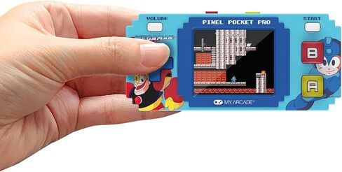 My Arcade Mega Man Pixel Pocket Pro: Officially Licensed Mega Man Video Game, Portable Keychain Arcade in Saudi Arabia