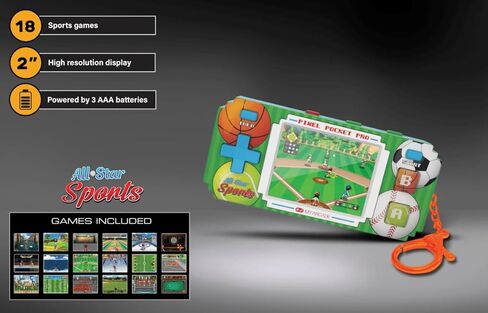 My Arcade Mega Man Pixel Pocket Pro: لعبة فيديو Mega Man مرخصة رسميًا، سلسلة مفاتيح محمولة in Kuwait