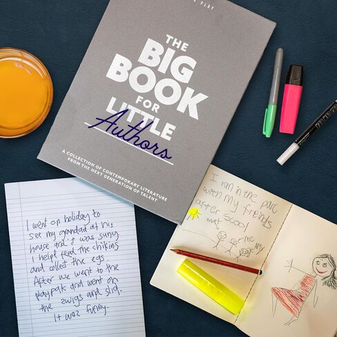 ألبوم أعمال فنية للأطفال من Suck UK - كتاب كبير للفنانين الصغار - محفظة فنية للأطفال - عرض عمل فني - ديكور طاولة القهوة - تخزين رسم للأطفال - كتاب فني - هدايا تذكارية للذاكرة - ألبوم رسم in Kuwait