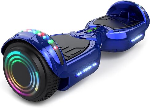 HOVERSTAR hoverboard High intensity headlights and LED running lights hooverboard wireless built in Bluetooth speaker None-Slip Footpad hoover boards for a 7-12 year old Easy and quick learning Comply with US UL Safety standard None-Slip Footpad in Kuwait