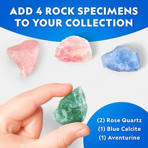 مجموعة أدوات تررم الديناصورات المضيئة من ناشيونال جيوغرافيك للأطفال - قم ببناء موطن ما قبل التاريخ باستخدام رمال اللعب والأحجار الكريمة الحقيقية وأشكال الديناصورات، ومجموعة الأنشطة العلمية للأولاد والبنات in Kuwait