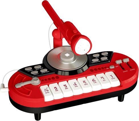 لعبة البيانو للأطفال الذين تتراوح أعمارهم بين 3-7 - مع ملصقات لوحة مفاتيح البيانو للأطفال الصغار المبتدئين في تعلم البيانو 37 مفتاحًا من 4 إلى 5 و6 سنوات هدية عيد ميلاد للفتيات والفتيان in Kuwait