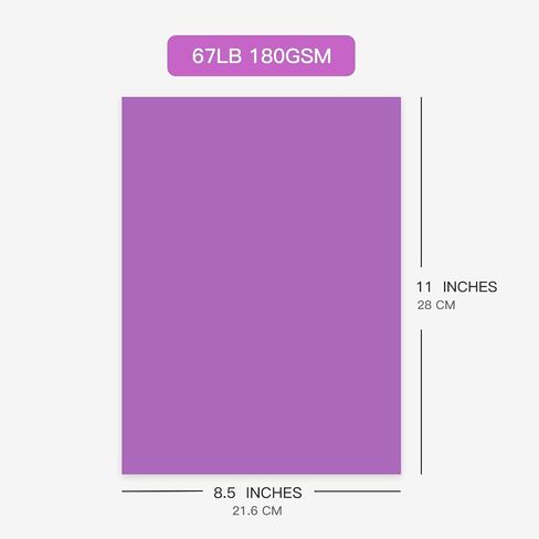 30 ورقة بطاقات حمراء مقاس 8.5 × 11 بوصة، 67 رطل/180 جرامًا للمتر المربع ورق بطاقات ملون ممتاز لصنع بطاقات الأطفال وديكورات الحفلات اليدوية ومستلزمات الطلاب المدرسية (أحمر) in Kuwait