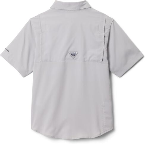 Columbia Boys PFG Tamiami Short Sleeve Shirt, Vintage Blue, X-Small in Saudi Arabia