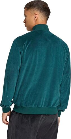 Adidas Men's House of Tiro Velor Half-Zip Track Top in Saudi Arabia