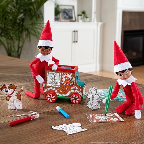 The Elf on the Shelf: Polar Props - DIY Sweet Truck, Polar Pizza Truck, and Toasty Roasty Set (New for 2025) in Saudi Arabia