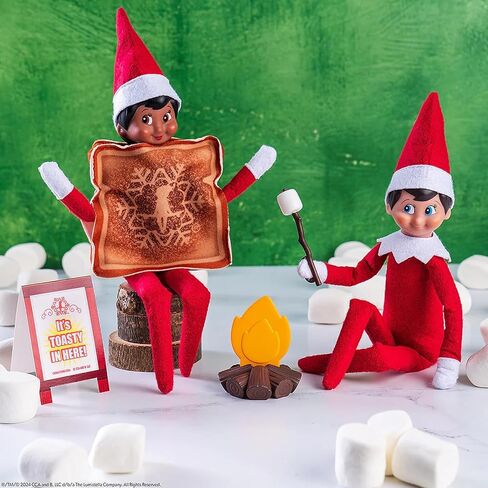 The Elf on the Shelf: Polar Props - DIY Sweet Truck, Polar Pizza Truck, and Toasty Roasty Set (New for 2025) in Saudi Arabia