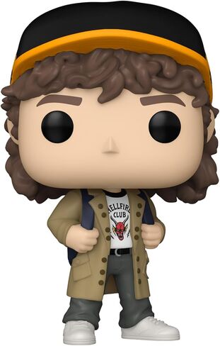 فانكو بوب! التلفاز: Stranger Things - Dustin Henderson - شخصية من الفينيل قابلة للتجميع - فكرة هدية - بضائع رسمية - ألعاب للأطفال والكبار - محبي التلفزيون - شخصية نموذجية لهواة الجمع والعرض in Saudi Arabia