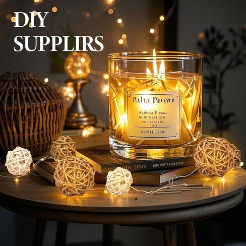 27 Pcs Rattan Balls Decorative Balls with Natural Woven Texture, Wicker Orbs for Vase Fillers, Decorative Balls for Bowls,Table Decor, Wedding Party Decoration in Kuwait