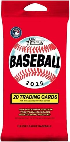2025 توبس هيريتاج MLB بيسبول فات باك (20 بطاقة) in Kuwait