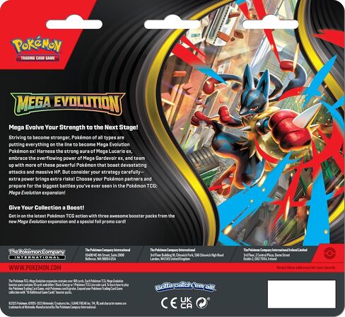 Pokémon TCG: Mega Evolution Three-Booster Blister Psyduck in Kuwait