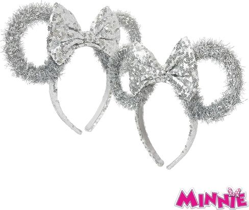 Disney Minnie Christmas Headband and Light-Up Necklace Set – Kids Holiday Accessory Gift Set, Ages 3+ in Saudi Arabia