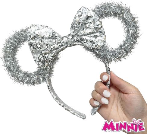 Disney Minnie Christmas Headband and Light-Up Necklace Set – Kids Holiday Accessory Gift Set, Ages 3+ in Saudi Arabia
