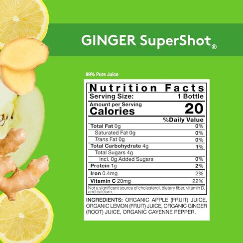 تساعد مشروب الخنجر الزنجبيل العضوي ، على المساعدة في استعادة العضلات ، وتداول ، وصحة الرئة ، والأطعمة الفائقة بواسطة SOL-TI ، ومزيج عصير البرتقالي والليمون ، و 12 حزمة (2.1 أوقية) in Kuwait