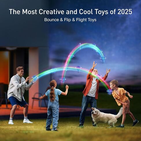 The Latest Cool and Magical Flying Toy, Combining AI Motion Control Technology with Contact Sensing System, Make it Become Bounce & Flip & Flight Toys, Fully unleashing Your Creativity. in Kuwait