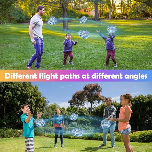 Flying Orb Ball Toys 2025، Cosmic Fly Ball Globe Boomerang، كرات Galaxy Hover Hand Drone Orbit Fidget Spinner، هدايا لعبة رائعة لعمر 6 7 8 9 10+ ألعاب للأولاد والبنات في الهواء الطلق (أزرق) in Kuwait
