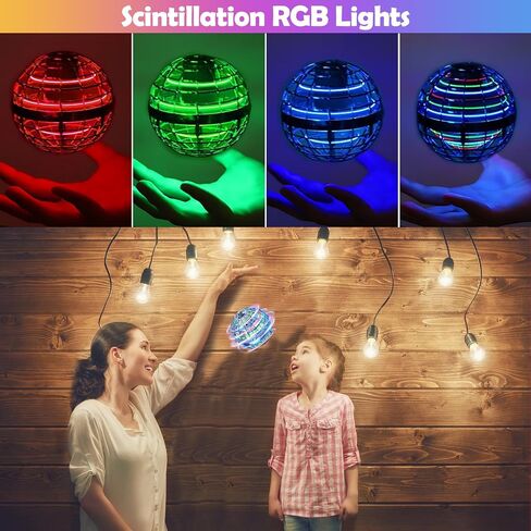 Flying Orb Ball Toys 2025، Cosmic Fly Ball Globe Boomerang، كرات Galaxy Hover Hand Drone Orbit Fidget Spinner، هدايا لعبة رائعة لعمر 6 7 8 9 10+ ألعاب للأولاد والبنات في الهواء الطلق (أزرق) in Kuwait