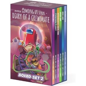 Among Us Inspired Boxed Set: 5 Epic Adventure Story Chapter Books (plus Bonus Coloring Book) for Kids Young Gaming Fans - Unofficial & Independent, Gift for Children Boys & Girls 8-12 years in Kuwait