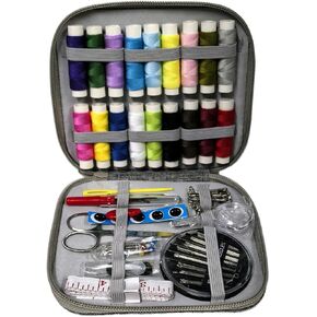 86pcs Sewing Kit with Case,Marcoon Needle and Thread Kit with Sewing Supplies and Accessories for Kids,Adults,Beginner,Home,Travel,Emergency Including Scissors,Measure Tape,Needle Threader in Saudi Arabia