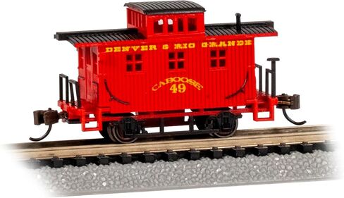قطارات باخمان - Old-TIME Bobber Caboose - Denver & Rio Grande™ #49 - N Scale in Kuwait