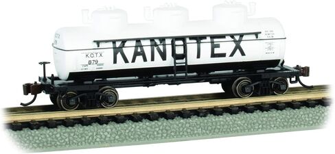 قطارات باخمان - سيارة الخزان ذات 3 قبة - KANOTEX #879 - مقياس N in Kuwait