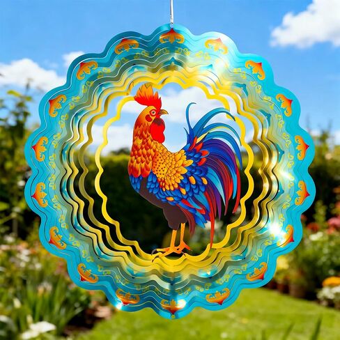 الفولاذ المقاوم للصدأ 3D فراشة الرياح الدوار ديكور الحديقة، هدايا عيد ميلاد للجدة أمي النساء، 12 بوصة المغازل ساحة معلقة لديكورات عيد الميلاد في الهواء الطلق وداخل قاعة in Kuwait