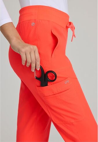 BARCO One Uplift Scrub Pant for Women - Knit Waistband Medical Pant, Eco-Friendly Fabric, 4-Way Stretch Women's Scrub Pant in Saudi Arabia