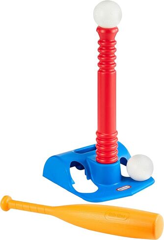 Little Tikes T-Ball Set, Red, 5 Balls, for Toddlers Ages 18+ Months – Amazon Exclusive in Saudi Arabia