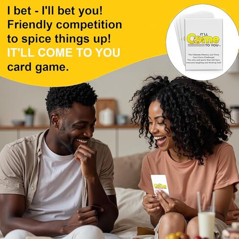 It'll Come to You - The Ultimate Fun & Fast-Paced Memory & Trivia Card Game for Adults! Perfect for Friends, Parties, Game Nights and Family Gatherings in Saudi Arabia