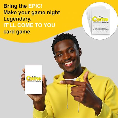 It'll Come to You - The Ultimate Fun & Fast-Paced Memory & Trivia Card Game for Adults! Perfect for Friends, Parties, Game Nights and Family Gatherings in Saudi Arabia