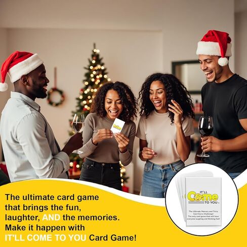 It'll Come to You - The Ultimate Fun & Fast-Paced Memory & Trivia Card Game for Adults! Perfect for Friends, Parties, Game Nights and Family Gatherings in Saudi Arabia