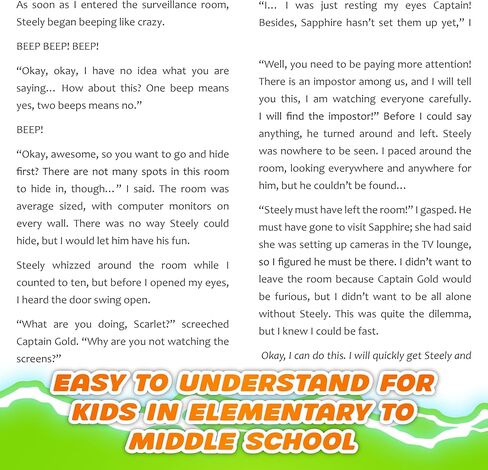 Among Us Inspired Boxed Set: 5 Epic Adventure Story Chapter Books (plus Bonus Coloring Book) for Kids Young Gaming Fans - Unofficial & Independent, Gift for Children Boys & Girls 8-12 years in Kuwait