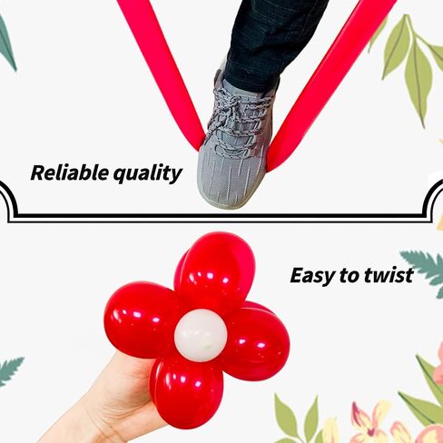 260 Balloons, Clear Long Balloons for Tying Balloon Arch & Balloon Ties in Kuwait