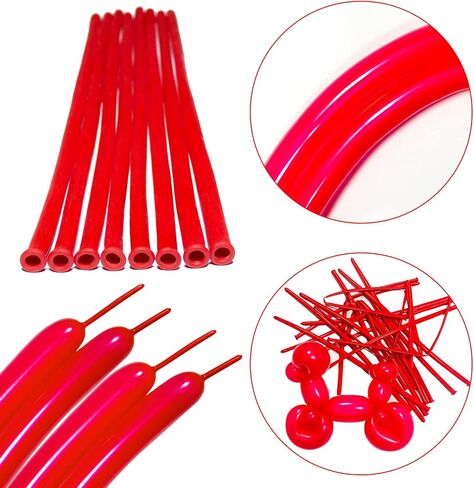 260 Balloons, Clear Long Balloons for Tying Balloon Arch & Balloon Ties in Kuwait