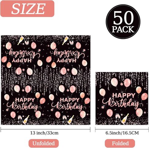 50 قطعة من مناديل ندفة الثلج مقاس 13 × 13 بوصة، مناديل ورقية زرقاء للشتاء العجائب للاستعمال مرة واحدة لحفلات الغداء ومناديل الكوكتيل لتزيين حفلات عيد الميلاد وأعياد الميلاد (ندفة الثلج) in Kuwait