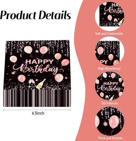 50 قطعة من مناديل ندفة الثلج مقاس 13 × 13 بوصة، مناديل ورقية زرقاء للشتاء العجائب للاستعمال مرة واحدة لحفلات الغداء ومناديل الكوكتيل لتزيين حفلات عيد الميلاد وأعياد الميلاد (ندفة الثلج) in Kuwait