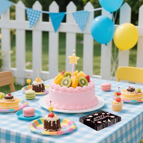 50 قطعة من مناديل ندفة الثلج مقاس 13 × 13 بوصة، مناديل ورقية زرقاء للشتاء العجائب للاستعمال مرة واحدة لحفلات الغداء ومناديل الكوكتيل لتزيين حفلات عيد الميلاد وأعياد الميلاد (ندفة الثلج) in Kuwait