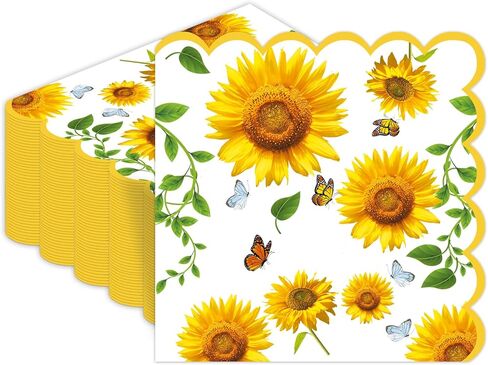 مناديل شجرة عيد الميلاد للاستعمال مرة واحدة، 40 قطعة - مناديل ورقية مربعة لعيد الميلاد مقاس 13 × 13 بوصة لتزيين طاولة العطلات ومستلزمات الحفلات (6.5 × 6.5 بوصة مطوية) in Kuwait