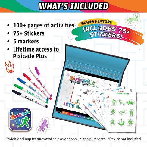 Abacus Brands Pixicade+ - Draw Your Own Video Game Maker, Kids Gift Ages 6+ in Kuwait
