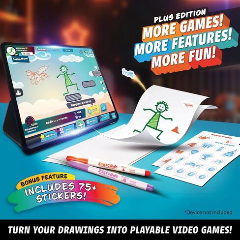 Abacus Brands Pixicade+ - Draw Your Own Video Game Maker, Kids Gift Ages 6+ in Kuwait