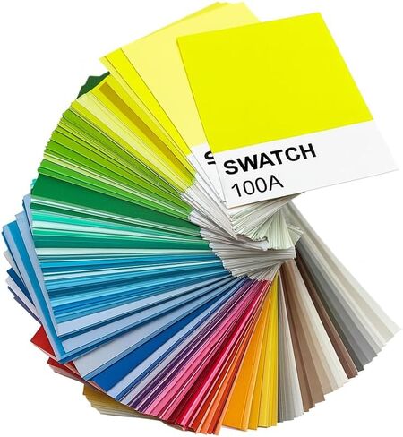 Color Cards Deck – 200 Essential Color Cube Cards for Artists & Designers │ Color Palette Swatch Reference Set for Art, Design, Branding, and UI │ Glossy Laminated │ Infodeck in Saudi Arabia