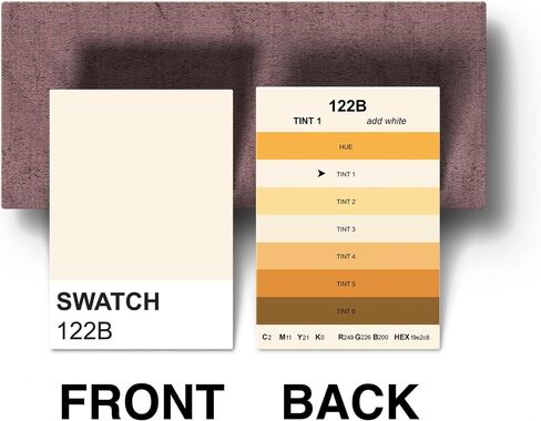 Color Cards Deck – 200 Essential Color Cube Cards for Artists & Designers │ Color Palette Swatch Reference Set for Art, Design, Branding, and UI │ Glossy Laminated │ Infodeck in Saudi Arabia