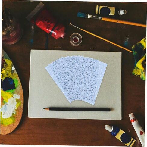 Angoily 10pcs Water-Conducting Paper for Acrylic Paint Mixing Palette DIY Model Painting Tools Moisture Retaining Tray for Artists and Chinese Calligraphy in Saudi Arabia