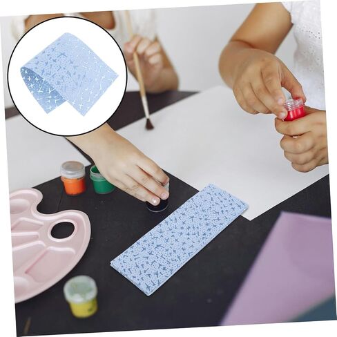 Angoily 10pcs Water-Conducting Paper for Acrylic Paint Mixing Palette DIY Model Painting Tools Moisture Retaining Tray for Artists and Chinese Calligraphy in Saudi Arabia