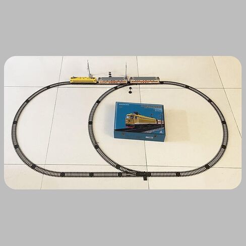 مجموعة قطار عيد الميلاد من سبيكة RC قاطرة مع عربات الركاب ومسار طويل، مجموعات قطار عيد الميلاد المعدنية حول هدية عيد ميلاد الشجرة in Kuwait