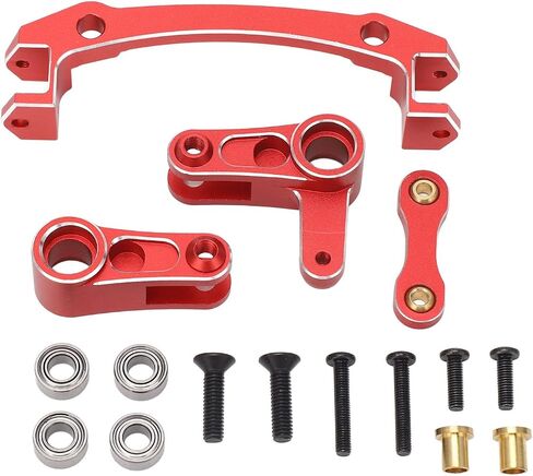 RC كرنك التوجيه المؤازرة التوقف سبائك الألومنيوم تحسين الأداء كرنك التوجيه لسيارة ARRMA 1/8 Mojave 4X4 4S RC (#1) in Kuwait