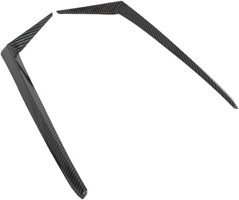 زوج من المصد الأمامي لسيارة Lexus IS300 IS350 2021-2025 Base F Sport Front Chin Spoiler Splitter ABS (أسود لامع) in Kuwait