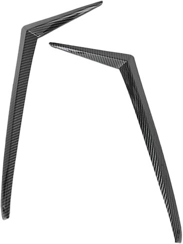 زوج من المصد الأمامي لسيارة Lexus IS300 IS350 2021-2025 Base F Sport Front Chin Spoiler Splitter ABS (أسود لامع) in Kuwait