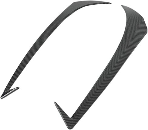 زوج من المصد الخلفي لسيارة Lexus IS300 IS350 2021-2025 Base F Sport Rear Chin Spoiler Splitter ABS (أسود لامع) in Saudi Arabia