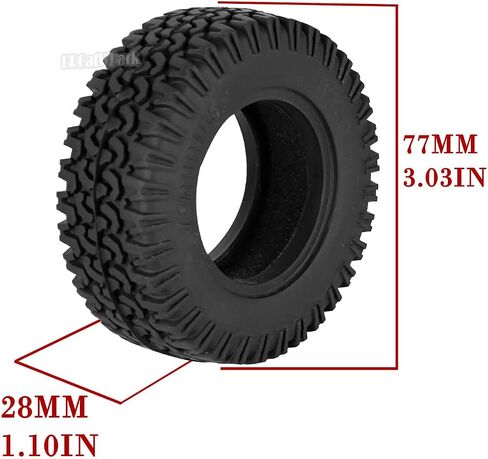 RC 1.55 Soft Rubber Wheel Tires for 1/10 Tamiya AX90069 D90 TF2 CC01 CC02 RC Crawler Car,RC 1.55 in Rubber Wheel Tires,Road Soft Tires in Saudi Arabia